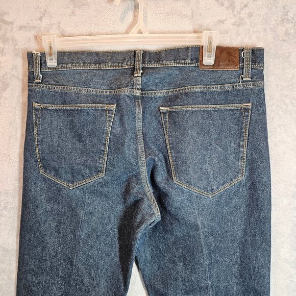 Perry Ellis Denim Jeans Medium Wash Straight Fit Mens Size 36W x 32L - Picture 11 of 15